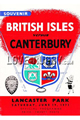 Canterbury v British Isles 1971 rugby  Programme